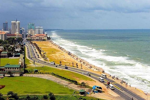 Relaxed Evening At Galle Face Green