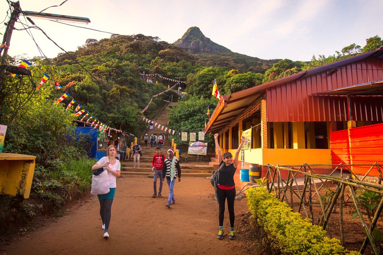 adams peak festival